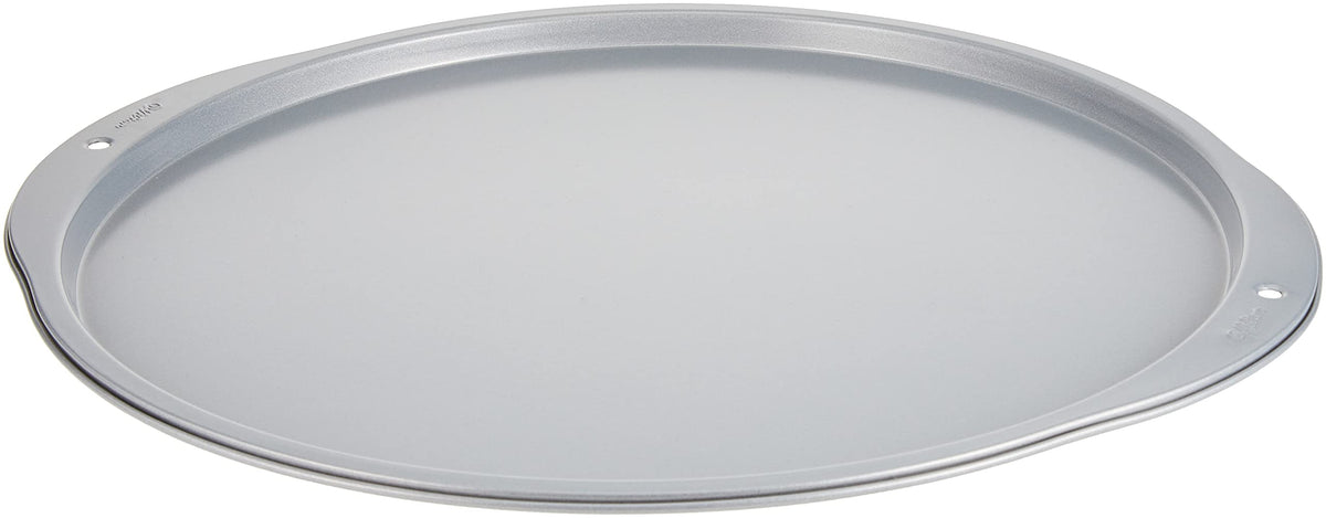Wilton Recipe Right 12-Inch Pizza Pans, 2-Piece Set, Steel