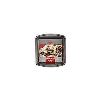 GoodCook Everyday Nonstick Steel Round Cake Pan, 9-Inch, Gray