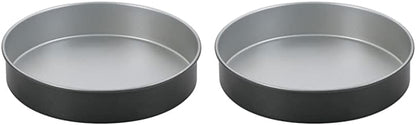 Cuisinart 9-Inch Round Cake Pan, Chef's Classic Nonstick Bakeware, Silver, AMB-9RCK