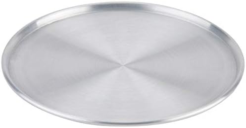 TrueCraftware- 96 oz. Round 9" Aluminum Dough Pan with Cover- Stackable Proofing Dough Pan Oven Safe Pizza Dough Proofing Pan Baking Gifts for Bakers Home Kitchen Restaurants