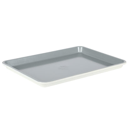 Sur La Table Kitchen Essentials Bake Sale 9 Inch PFOA, PFAS, PTFE Free Nonstick Round Cake Pan - Linen White