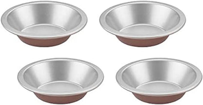 Cuisinart 4 Piece Pizza Pan Set, Mini, Steel Gray
