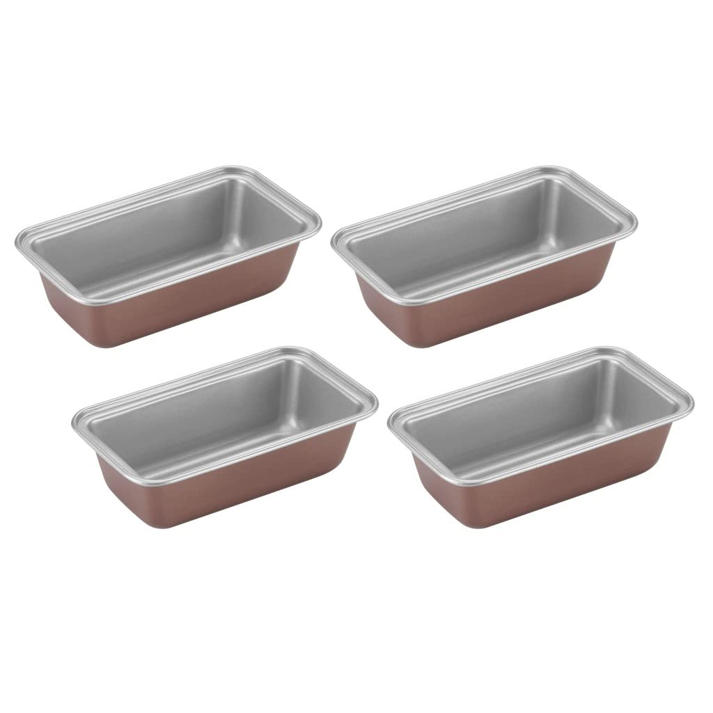 Cuisinart 4 Piece Pizza Pan Set, Mini, Steel Gray