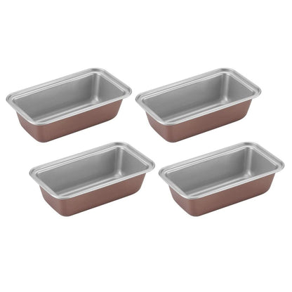 Cuisinart 4 Piece Pizza Pan Set, Mini, Steel Gray