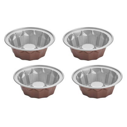 Cuisinart 4 Piece Pizza Pan Set, Mini, Steel Gray