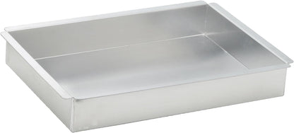 Winco 18" x 12" Rectangular Aluminized Steel Cake Pan