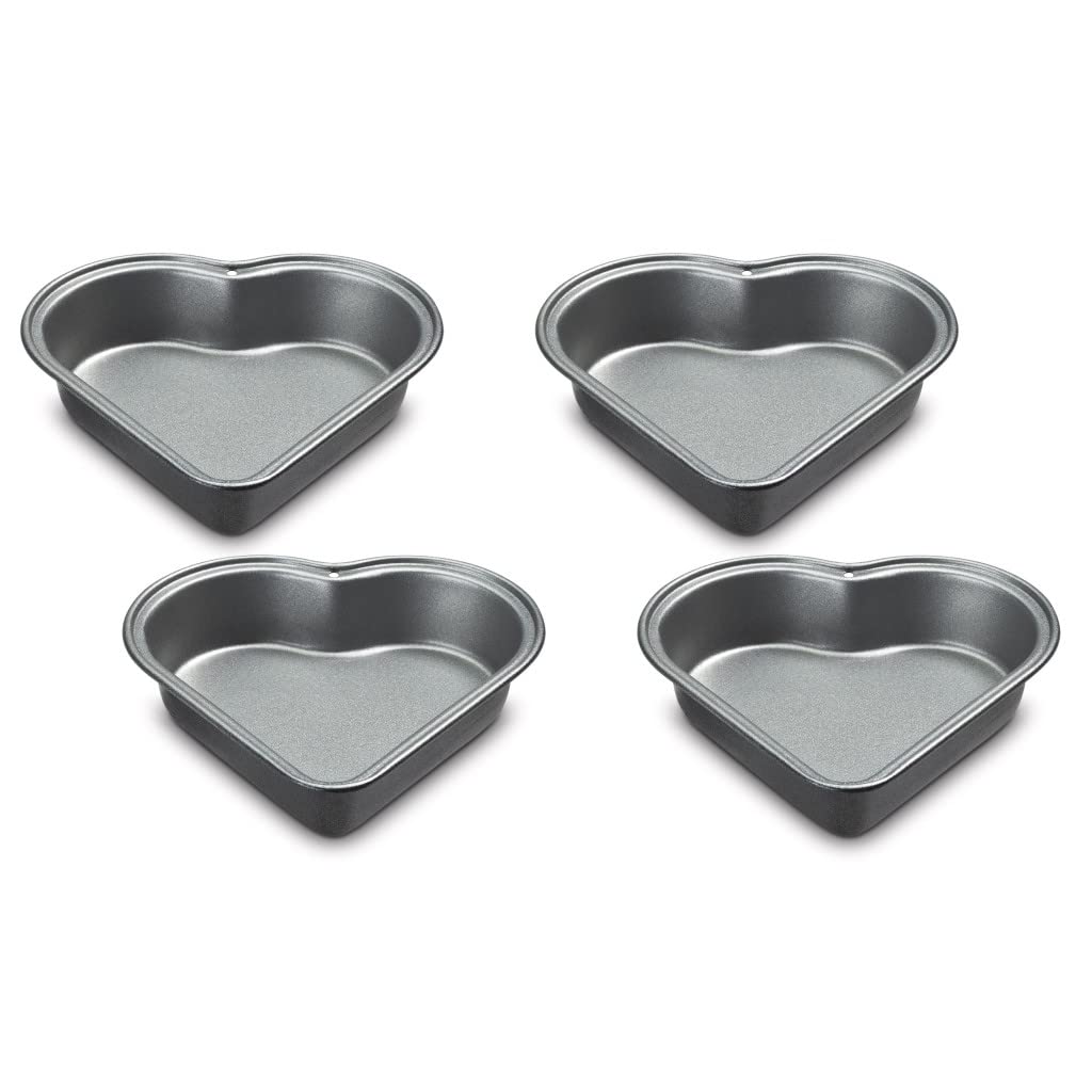 Cuisinart 4 Piece Pizza Pan Set, Mini, Steel Gray