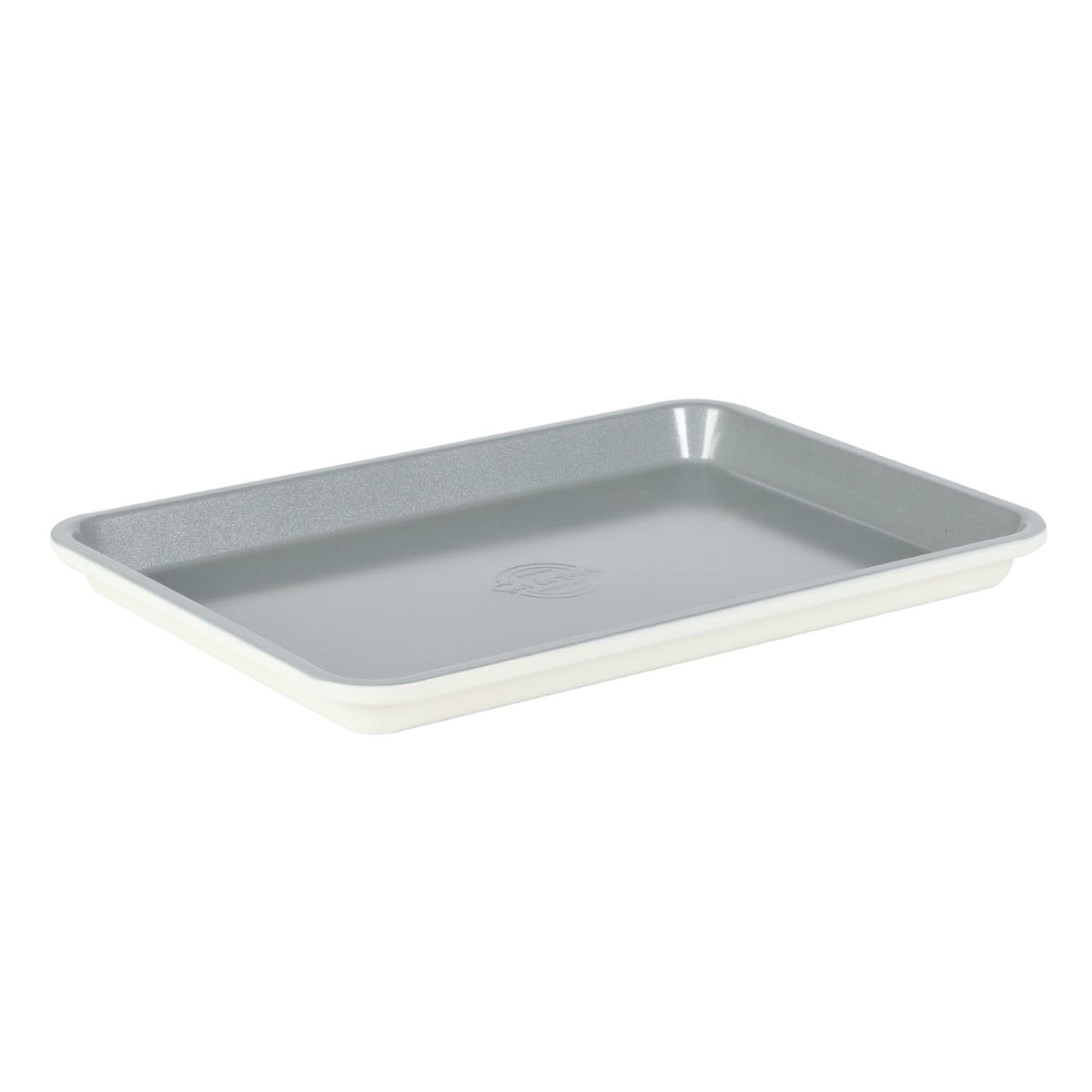 Sur La Table Kitchen Essentials Bake Sale 9 Inch PFOA, PFAS, PTFE Free Nonstick Round Cake Pan - Linen White