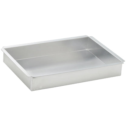 Winco 18" x 12" Rectangular Aluminized Steel Cake Pan