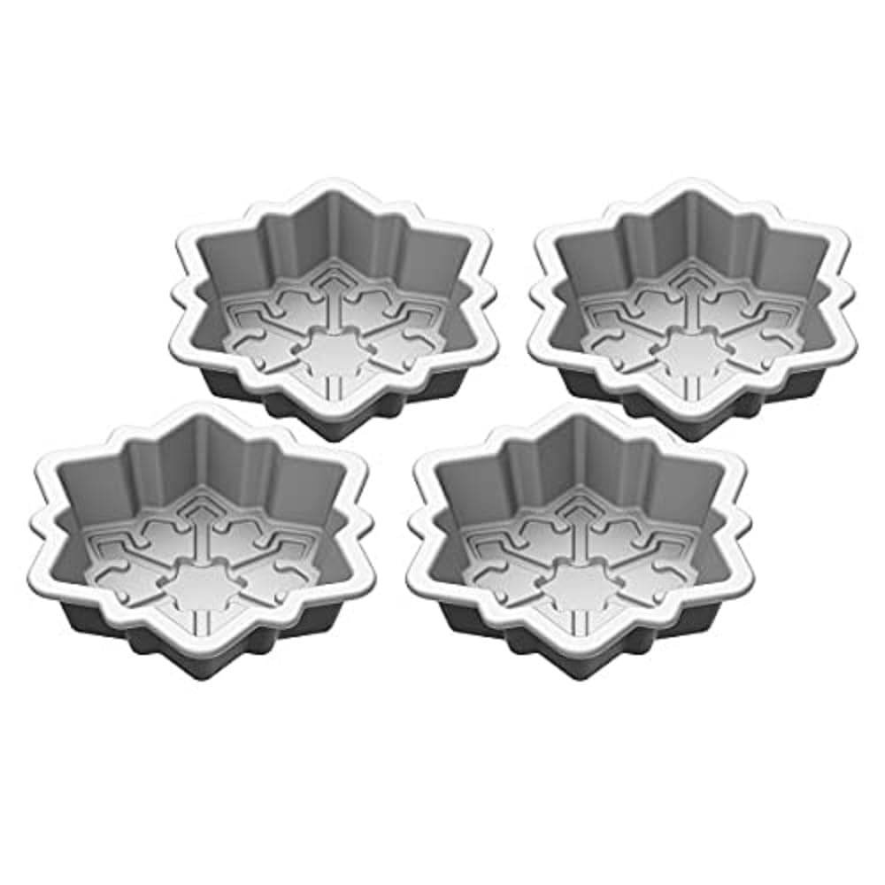 Cuisinart 4 Piece Pizza Pan Set, Mini, Steel Gray