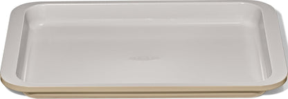 OXO Good Grips Non-Stick Pro Ceramic Coated Metal Bakeware Cake Pan — 9 in Round — Basil, Round Baking Pan for Layered Cakes