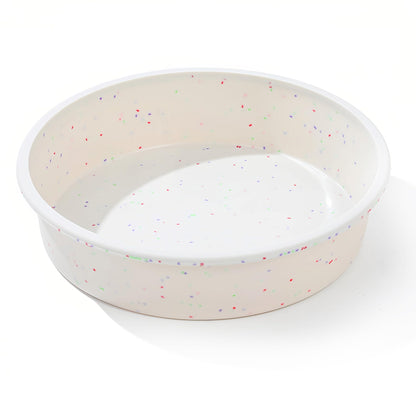 10 Inch Heart Shaped Cake Pans Silicone for Baking, 2 Pcs