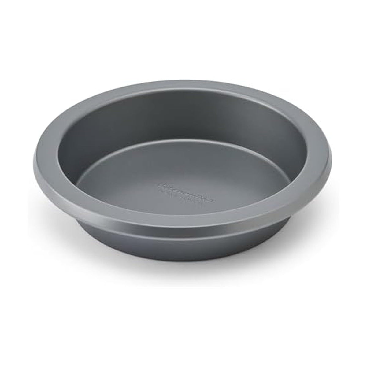 KitchenAid Nonstick Aluminized Steel Round Cake Pan, Dishwasher Safe, 9 Inch, Contour Silver