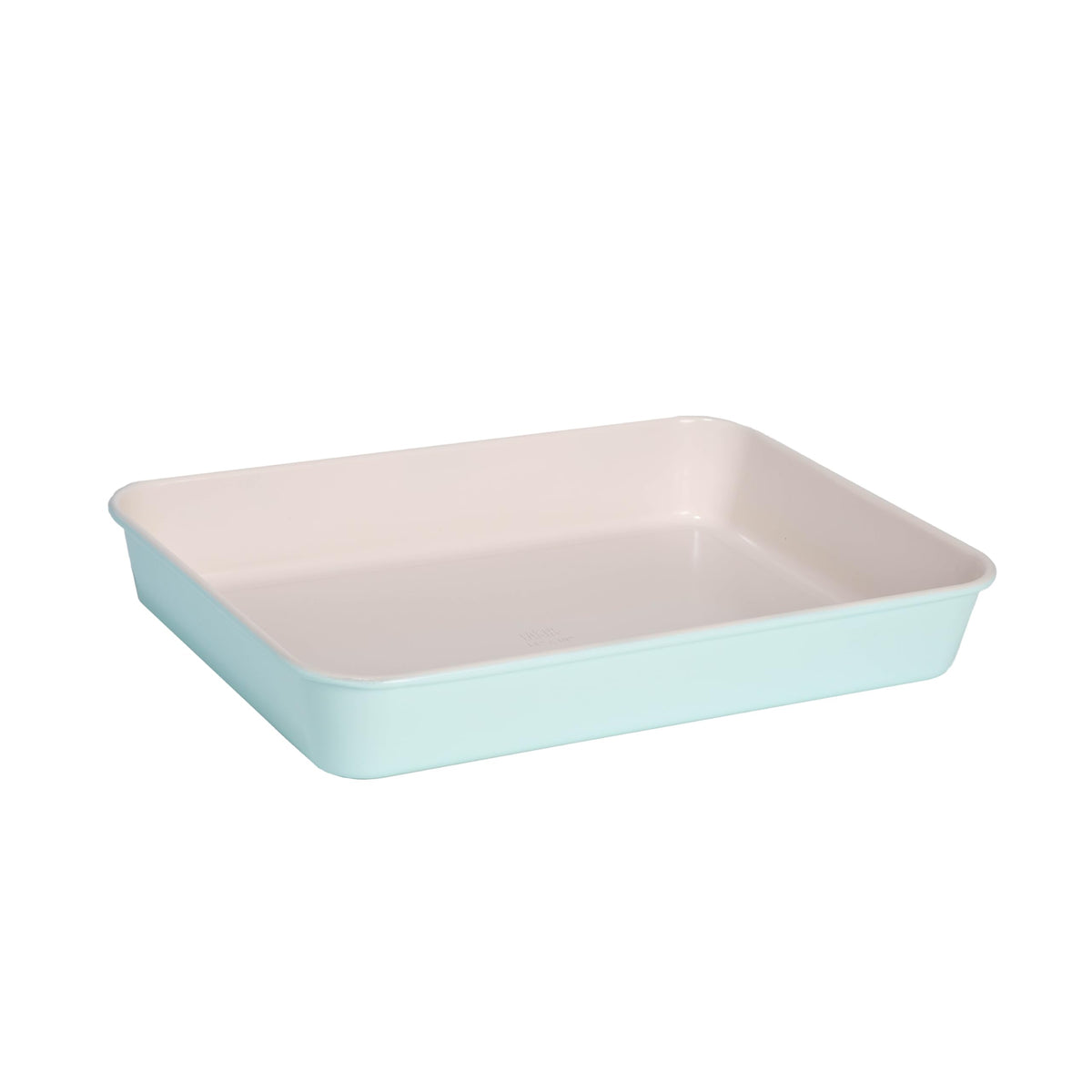 Tasty Clean Ceramic Round Cake Pans Set, 2-Pack of 9-Inch Cake Pans, Durable Aluminized Steel for Professional Results, Clean Ceramic Nonstick Coating, Oven Safe to 425°F, Dishwasher Safe, Aqua