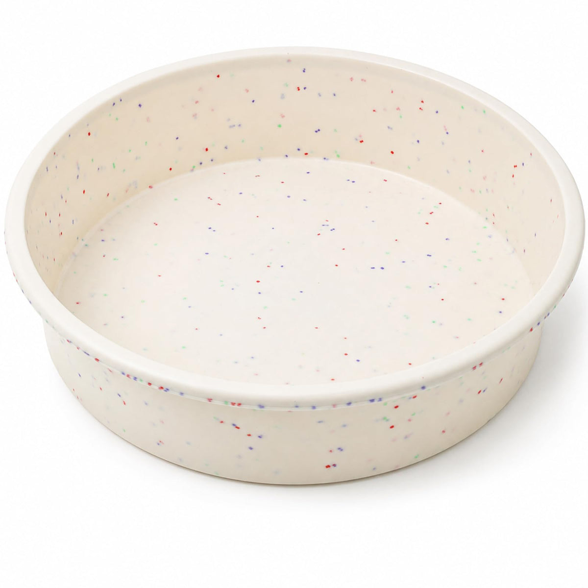 Vinino 6 Inch Round Cake Pan Set, 3 Pack Silicone Mold with Metal Frame