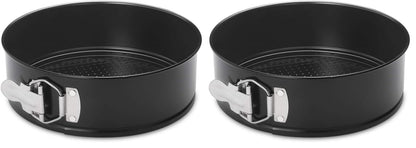 HIWARE Springform Pan Set of 3 Non-stick Leakproof Round Cake Pan Set Includes 3 Pieces 6" 8" 10"