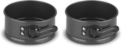 Cuisinart 4 Piece Pizza Pan Set, Mini, Steel Gray