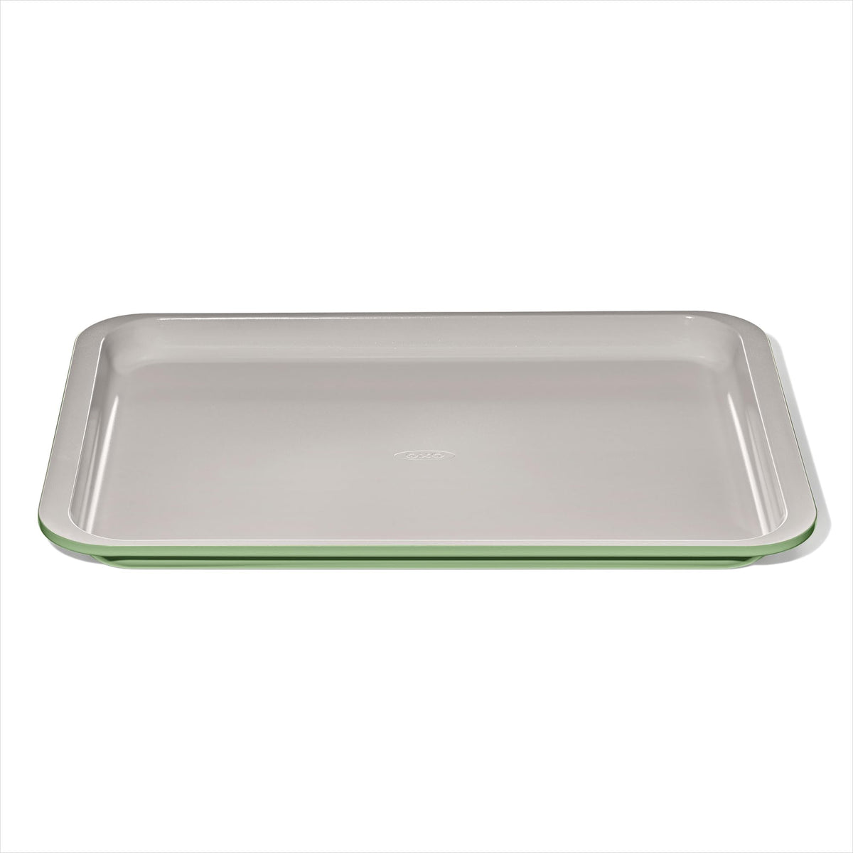 OXO Good Grips Non-Stick Pro Ceramic Coated Metal Bakeware Cake Pan — 9 in Round — Basil, Round Baking Pan for Layered Cakes