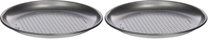 Cuisinart 4 Piece Pizza Pan Set, Mini, Steel Gray