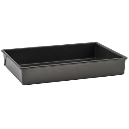 Winco 18" x 12" Rectangular Aluminized Steel Cake Pan