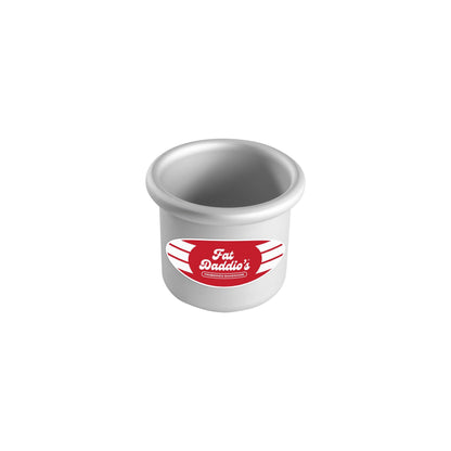 Fat Daddio's Anodized Aluminum Round Cake Pans, 2 Piece Set, 9 x 2 Inch