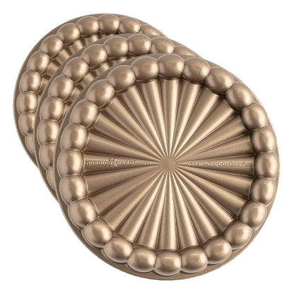 Nordic Ware Charlotte Cake Pan, 6-Cup/1.4 Liters, Toffee
