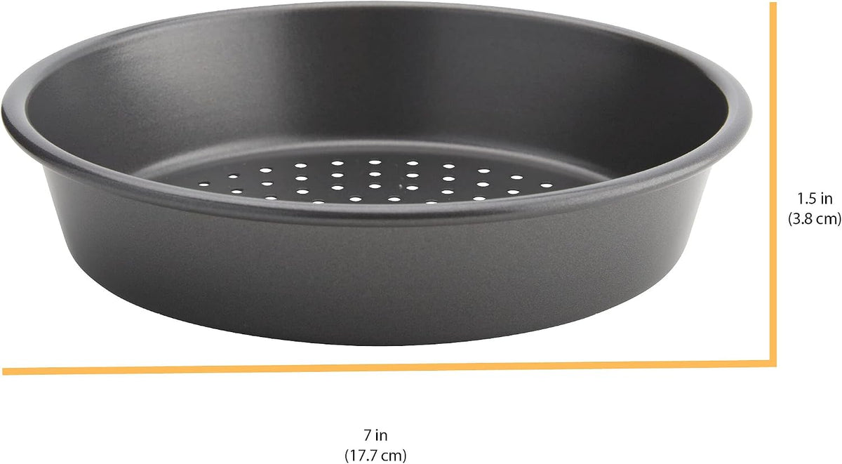 Chicago Metallic Deep Dish Pizza Pan Set - 7 Inch