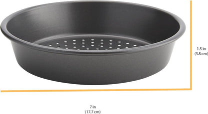 Chicago Metallic Deep Dish Pizza Pan Set - 7 Inch