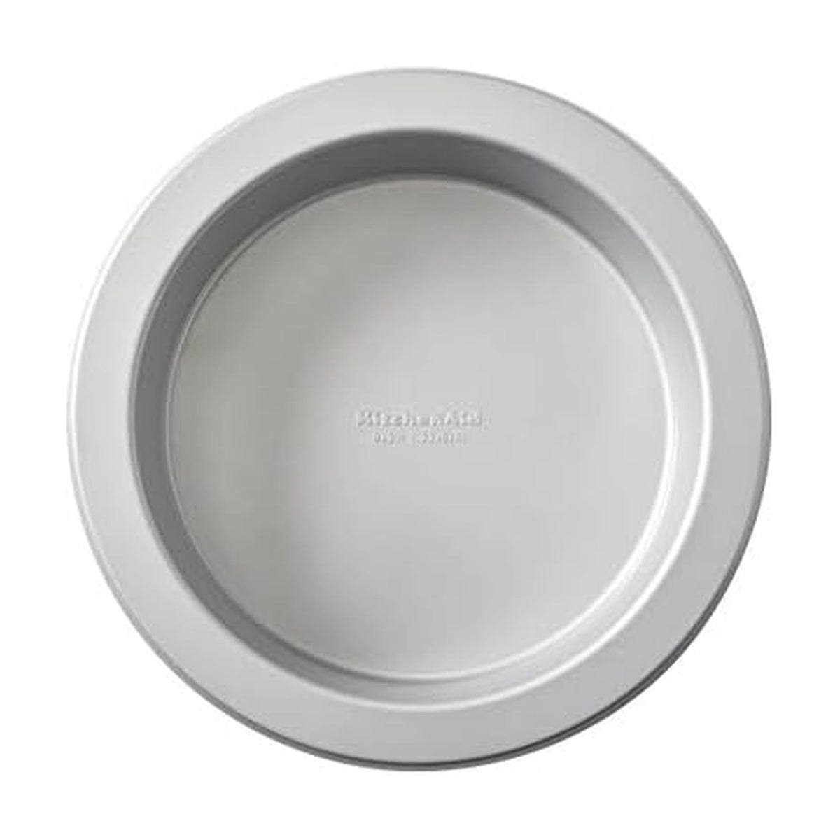 KitchenAid Nonstick Aluminized Steel Round Cake Pan, Dishwasher Safe, 9 Inch, Contour Silver
