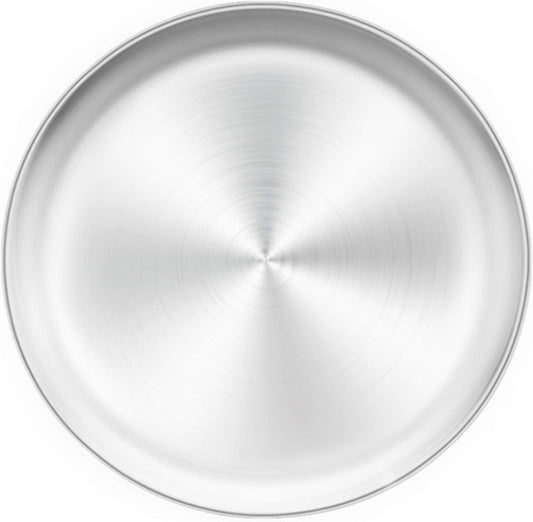 TeamFar Pizza Pan, 13.4 inch Stainless Steel Large Pizza Pan Tray