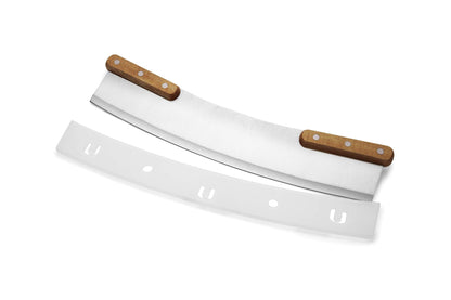 Outset 76621 Himalayan Salt Block, Pizza Stone and Cast Iron Pan Nylon Cleaning Brush with Stainless Steel Scraper, 5 x 4 x 3, Black