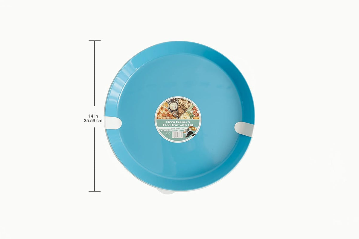 14 inch Round Pizza Keeper (Blue)