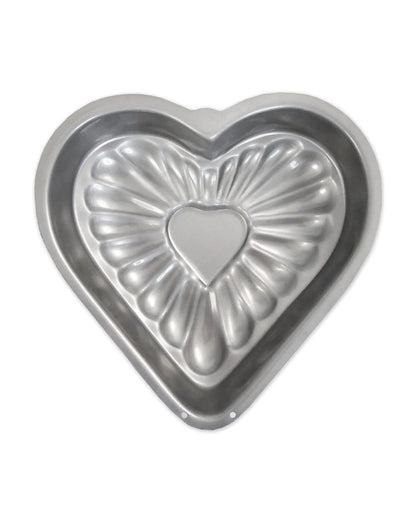 USA Pan Bakeware Nonstick Fluted Tube Cake Pan, Aluminized Steel 10-Inch