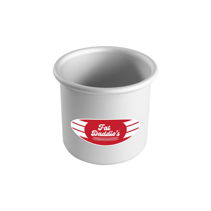 Fat Daddio's Anodized Aluminum Round Cake Pans, 2 Piece Set, 9 x 2 Inch