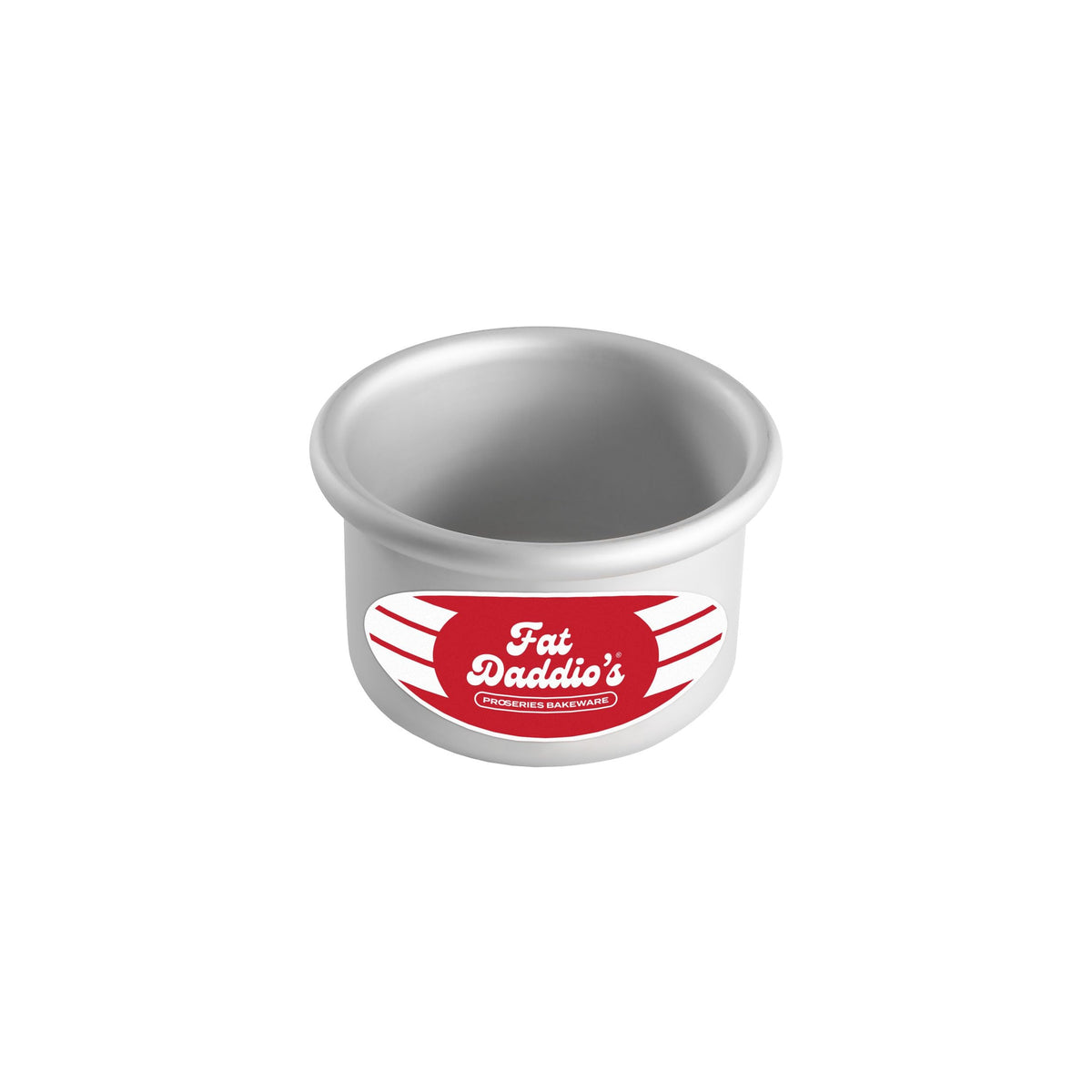 Fat Daddio's Anodized Aluminum Round Cake Pans, 2 Piece Set, 9 x 2 Inch