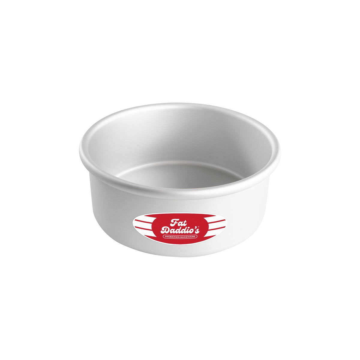 Fat Daddio's Anodized Aluminum Round Cake Pans, 2 Piece Set, 9 x 2 Inch