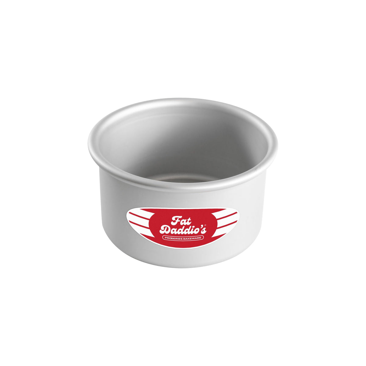 Fat Daddio's Anodized Aluminum Round Cake Pans, 2 Piece Set, 9 x 2 Inch