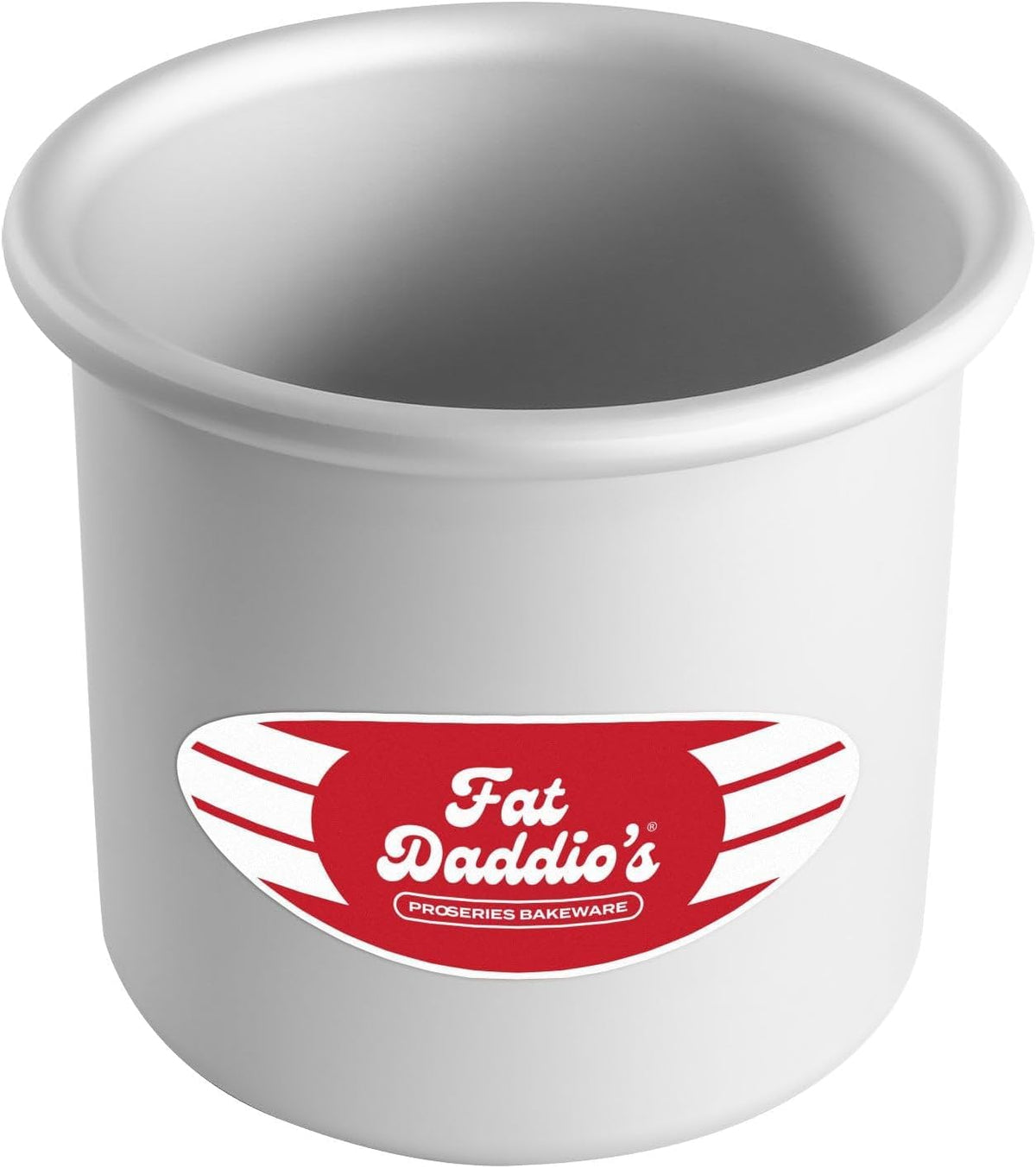 Fat Daddio's Anodized Aluminum Round Cake Pans, 2 Piece Set, 9 x 2 Inch