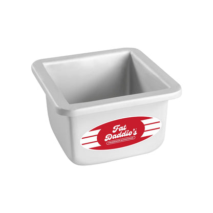 Fat Daddio's Anodized Aluminum Square Cake Pan, 3" High - 8 Inch x 8 Inch x 3 Inch