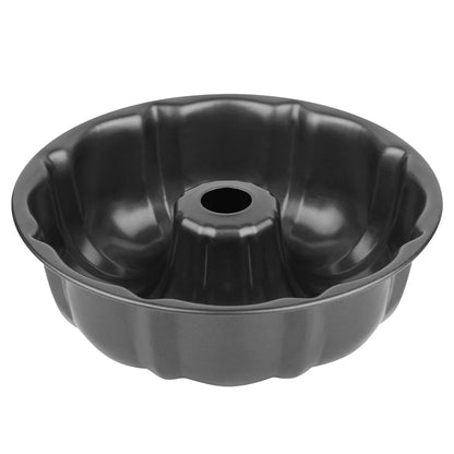 Novery 9.5" Non-Stick Carbon Steel Fluted Tube Cake Pan