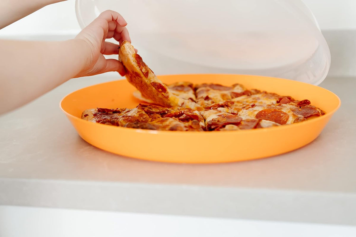 14 inch Round Pizza Keeper (Blue)