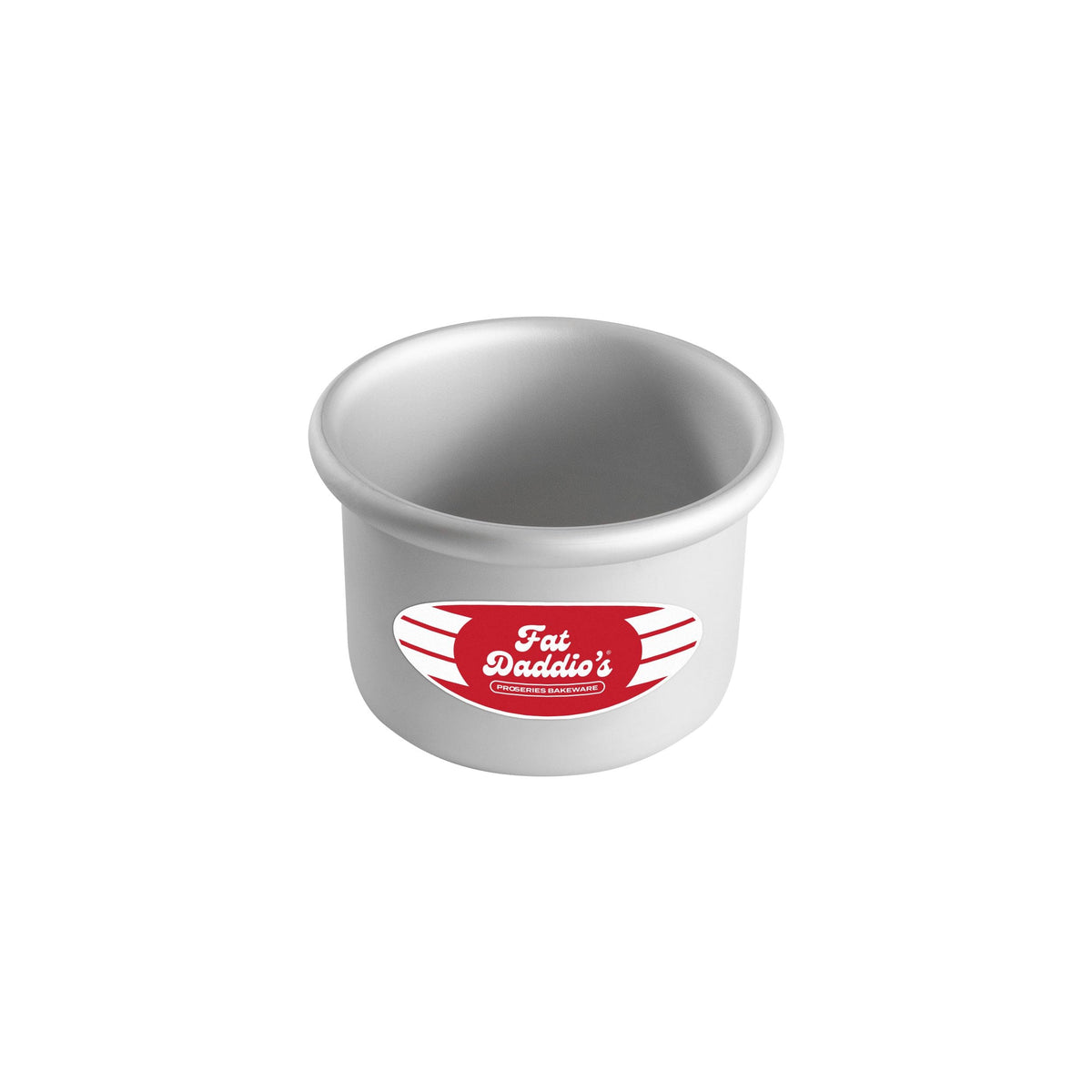 Fat Daddio's Anodized Aluminum Round Cake Pans, 2 Piece Set, 9 x 2 Inch