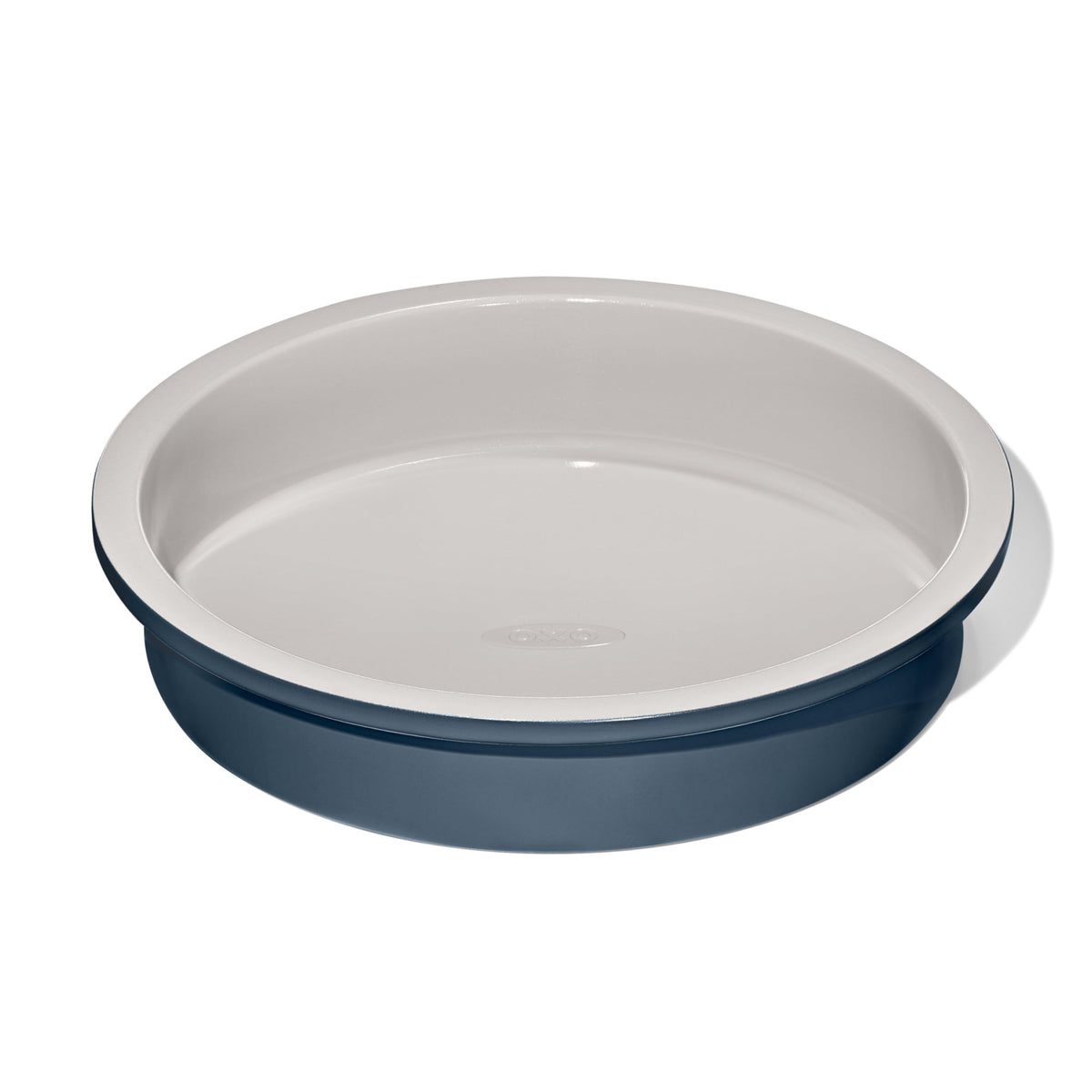 OXO Good Grips Non-Stick Pro Ceramic Coated Metal Bakeware Cake Pan — 9 in Round — Basil, Round Baking Pan for Layered Cakes