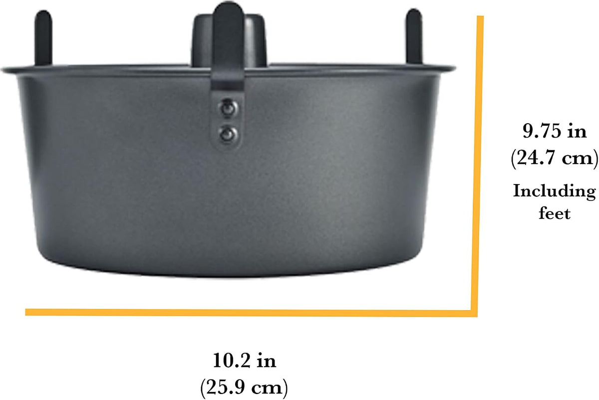 Chicago Metallic Angel Food Cake Pan 2-Piece Tube Pan with Removable Center