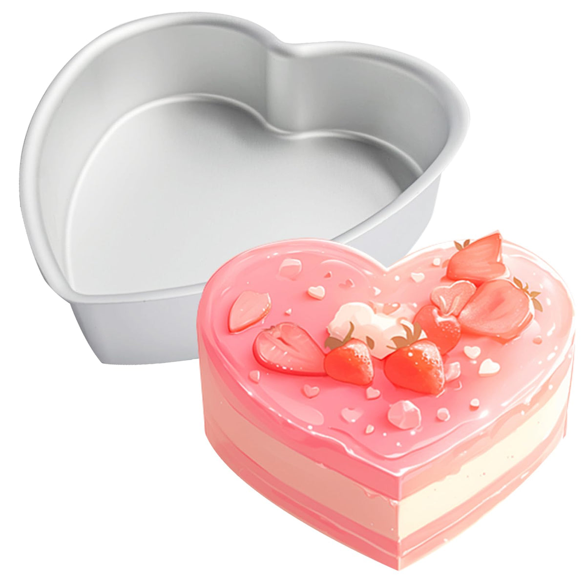 10 Inch Butterfly Cake Pan, 3D Nonstick Birthday Cake Pan, Aluminum Alloy Cake Decorating Mold Baking Tools
