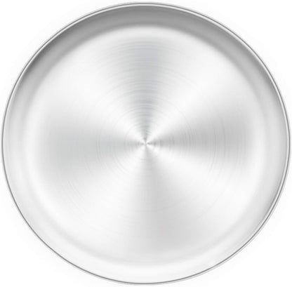TeamFar Pizza Pan, 12 inch Pizza Pan Stainless Steel Pizza Oven Pan Tray