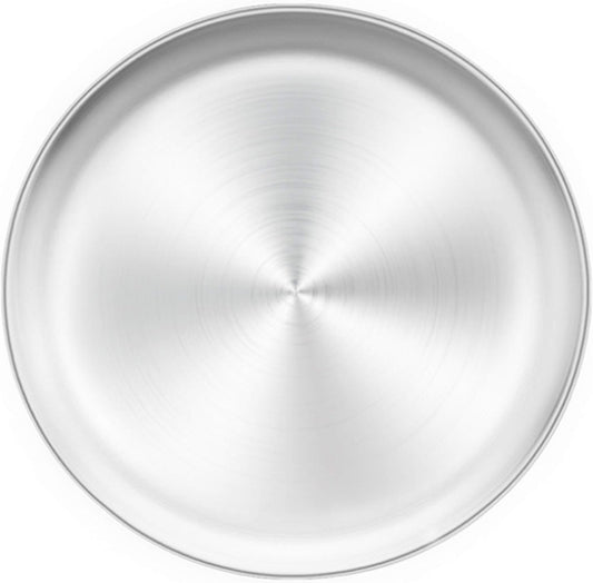 TeamFar Pizza Pan, 12 inch Pizza Pan Stainless Steel Pizza Oven Pan Tray