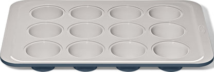 OXO Good Grips Non-Stick Pro Ceramic Coated Metal Bakeware Cake Pan — 9 in Round — Basil, Round Baking Pan for Layered Cakes
