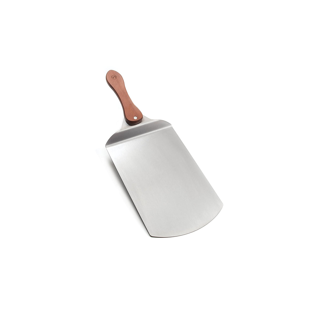 Outset 76621 Himalayan Salt Block, Pizza Stone and Cast Iron Pan Nylon Cleaning Brush with Stainless Steel Scraper, 5 x 4 x 3, Black