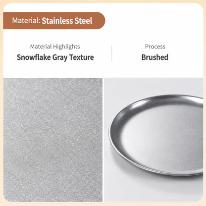 2 Pack 12 Inch Pizza Pan for Oven Large Stainless Steel Baking Tray